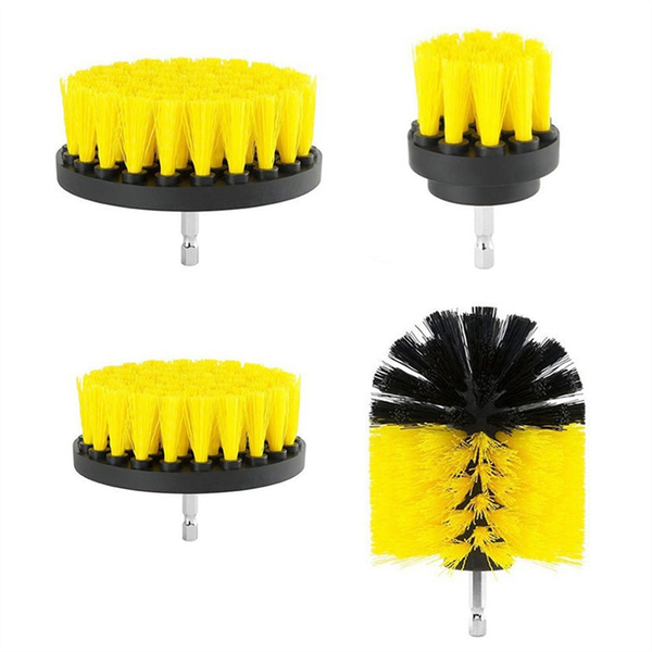 4-Piece Electric Cleaning Brush Head Kit