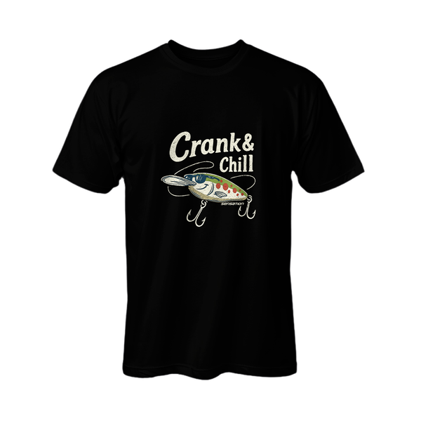 Crank n Chill Fishing T-Shirt - Sensation