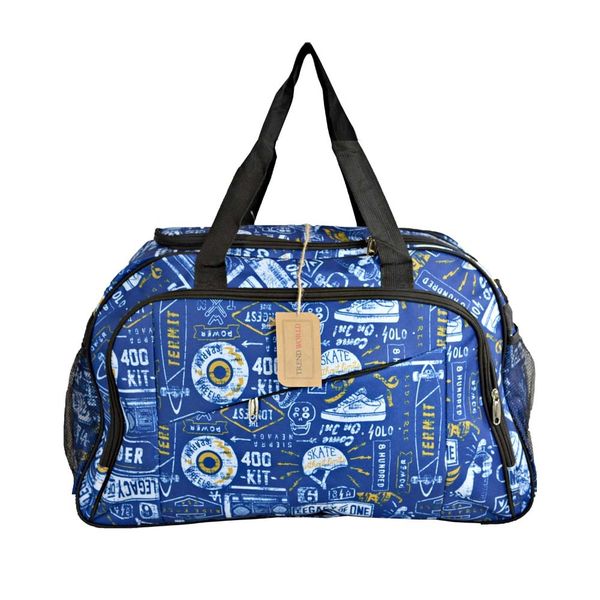 Trendworld Large Capacity Stylish Lightweight Overnight Duffle/Storage/Beach Bag