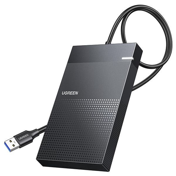 UGreen 30719 USB3.0 2.5" HDD/SSD Enclosure-BK