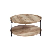 Round Coffee Table - 2 Tier