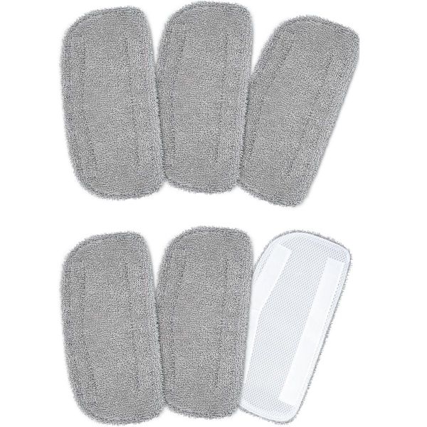 6 Packs Steam Mop Pads for GorFanty GF-6610B/GF-6610, Neugo NE033/NE033M
