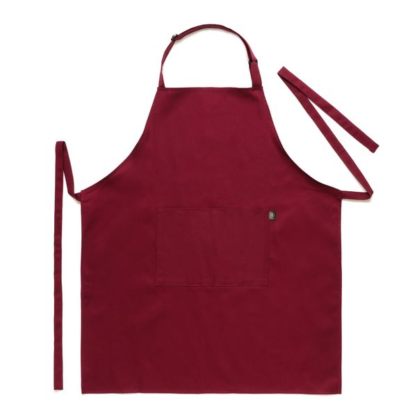 DSA - 100% Cotton Apron - Burgundy