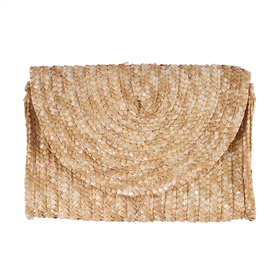 Emprier Straw Clutch Purse - Woven Beach Bag Envelope Handbag For Women Summer 2025