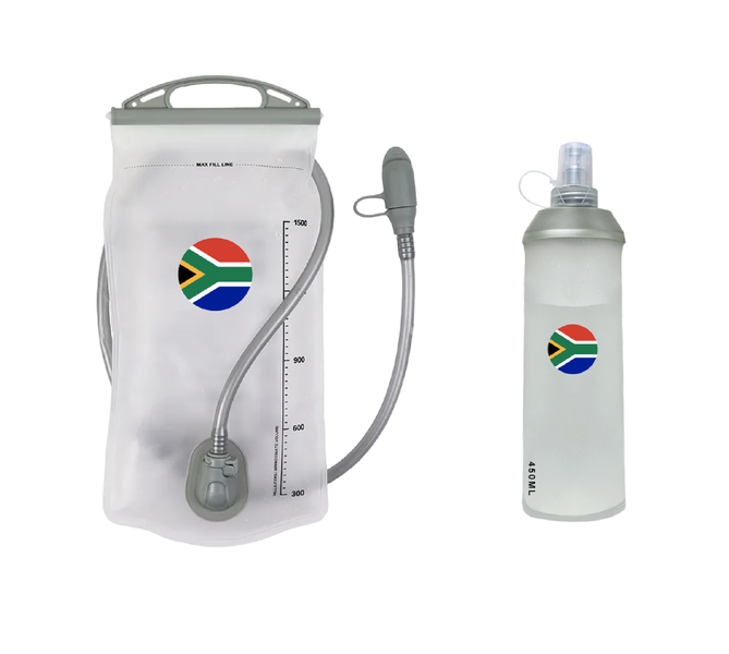 1.5L Hydration Bladder &amp; 450ML Water Bottle Set (BPA Free)