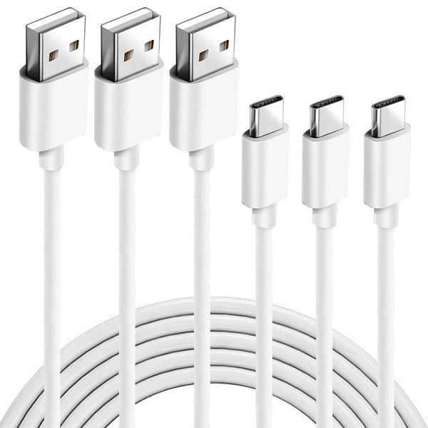 World Choice USB Type C Charging &amp; Data Cable for Type C Devices pack of 3