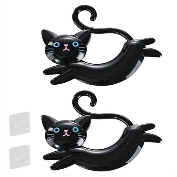 Free Cute Towel Rack Black image