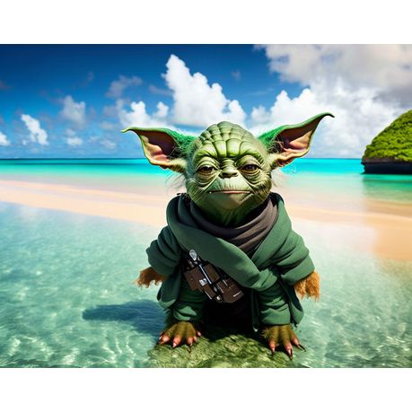 Yoda on sale wall art