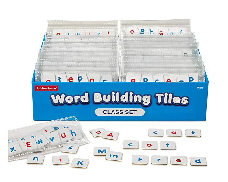 Word Building Tile Class Set Grade. 2-4