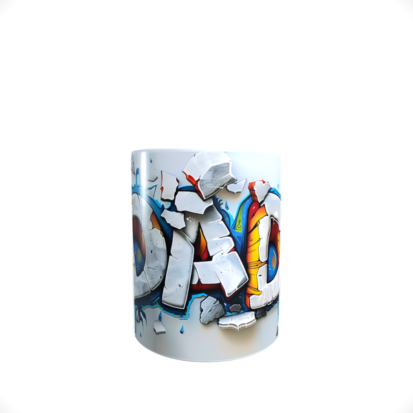 3D Graffiti Dad Fathers Day Coffee Mug A17