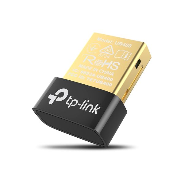 TP-Link UB400 Bluetooth 4.0 Nano USB Adapter for Windows PCs, Plug and Play
