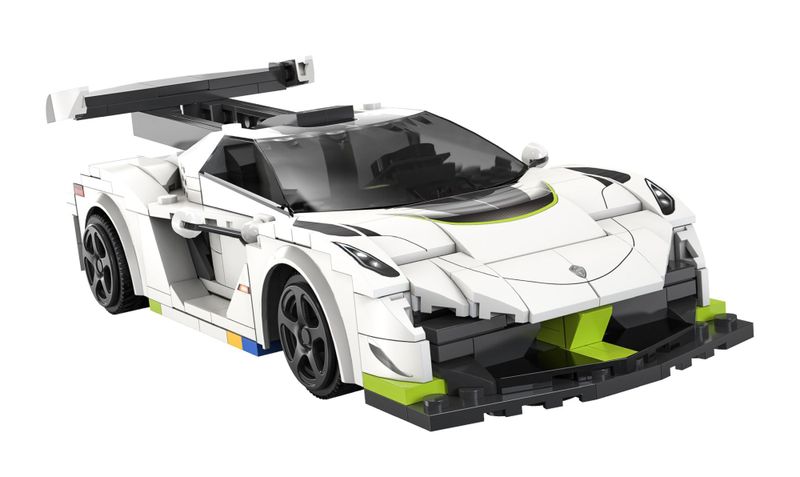 CaDA R/C 1/20 Koenigsegg Fantasma Race Car - 322 pieces - 21.6cm Long
