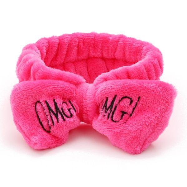 Plush Hair Band - Pink