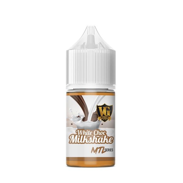 VG Master White Choc Shake MTL Vape Liquid 30 ML 12MG