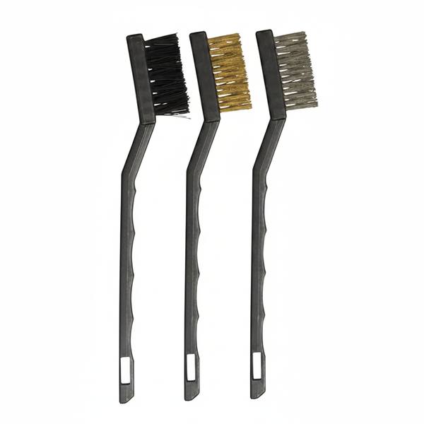 Tradeflame 3 Piece Wire Brush Set for Cleaning and Surface Prep