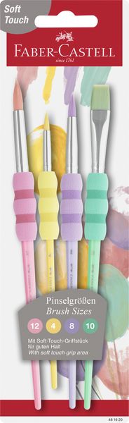 Faber Castell, Pastel Paint Brush set of 4
