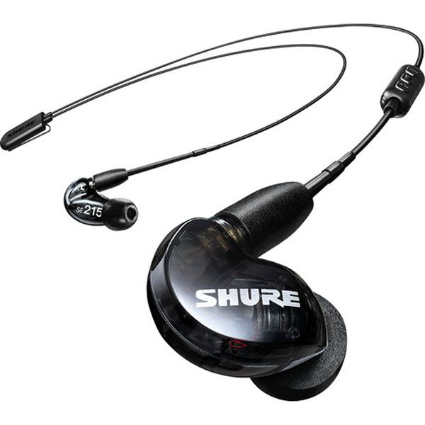 Shure SE215-BT2 Sound-Isolating Bluetooth Earphones - Black | Shop
