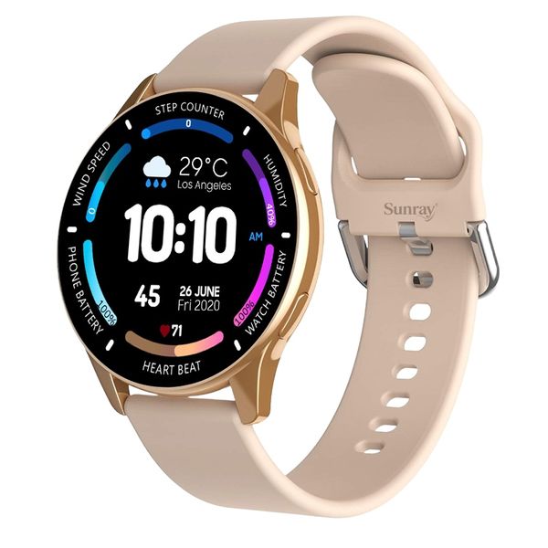 SUNRAY Smart Sports Watch: 1.52" HD Touch, Sleep &amp; Activity tracker