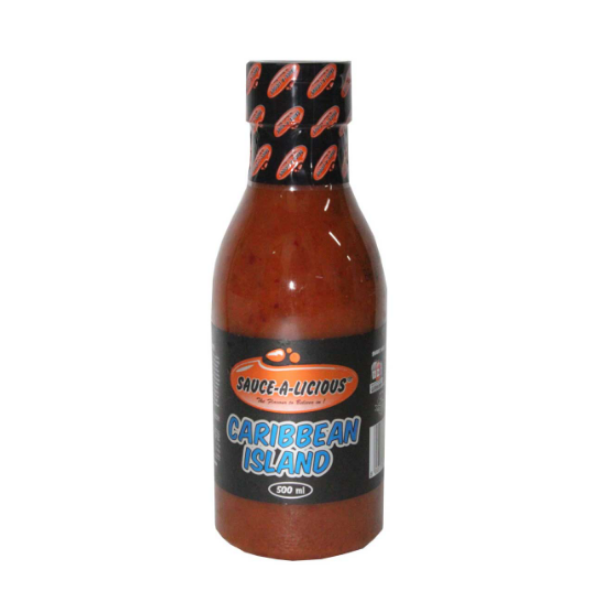 6 x 500ml - Sauce-a-licious - Caribbean Island - Condiments And Sauces