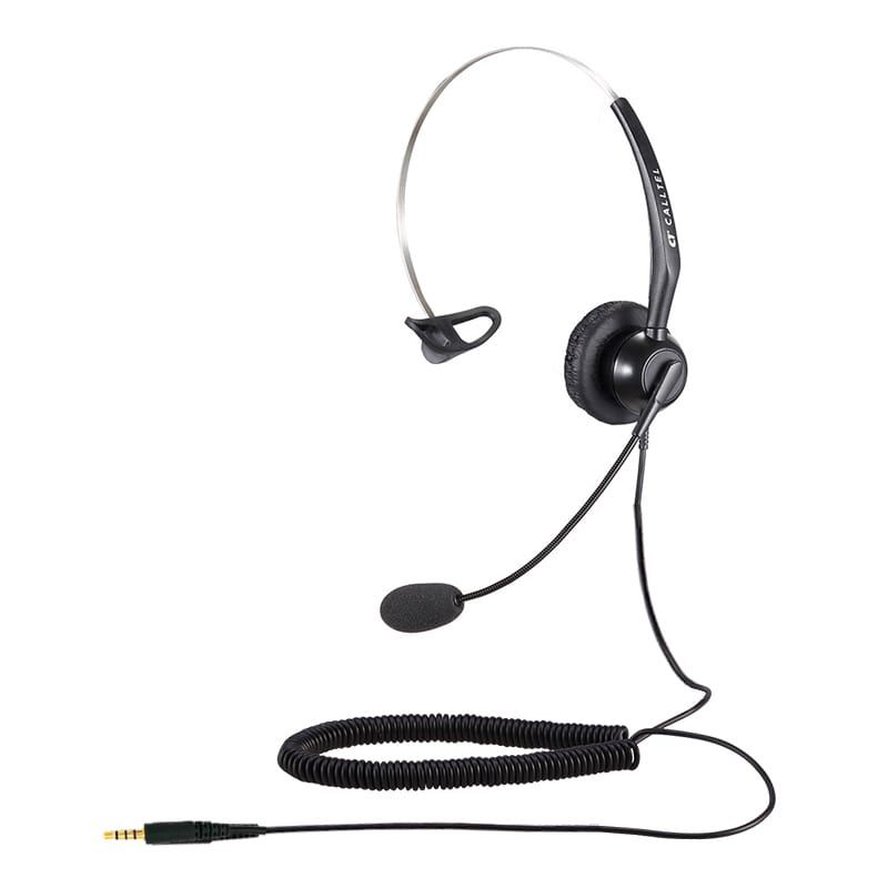 Calltel T800 Mono-Ear Noise-Cancelling Headset Single 3.5mm | Buy ...