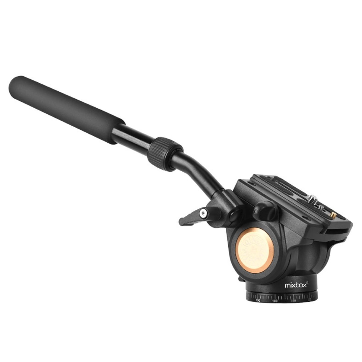Mix Box Video Camera Fluid Drag Pan Tilt Head