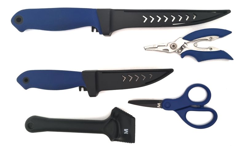 Mustad 5 Piece All You Need Fishing Tools Bundle
