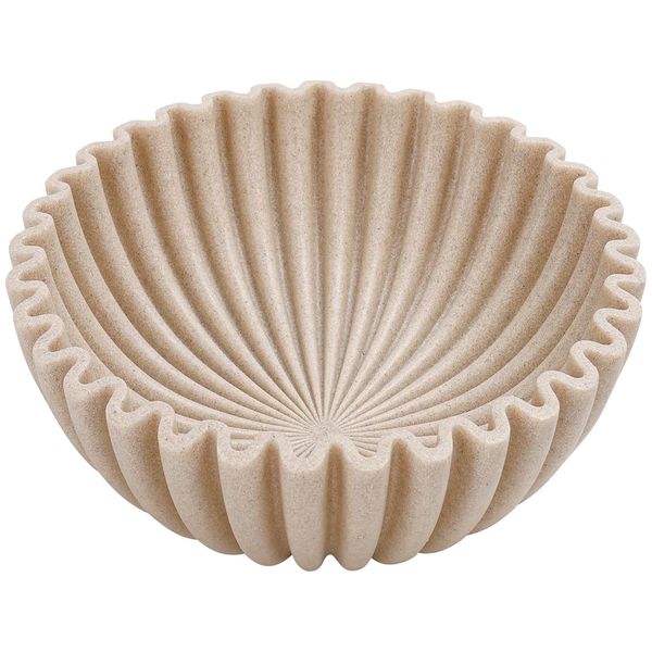 Large Handmade Decorative Bowl For Home Centerpiece Kitchen Counter -Resin