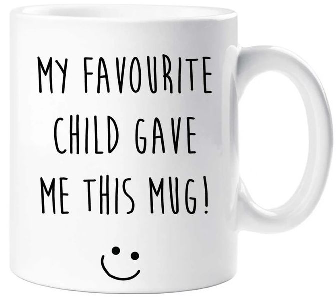 My Favorite Child Gave Me This Mug Birthday Christmas Mom Dad Gift Mug