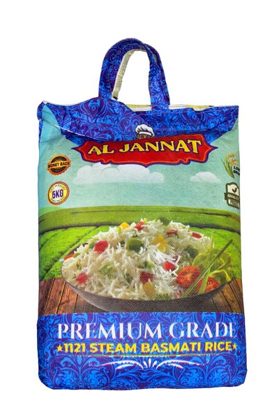 Al Jannat Steam Basmati Rice - 5kg
