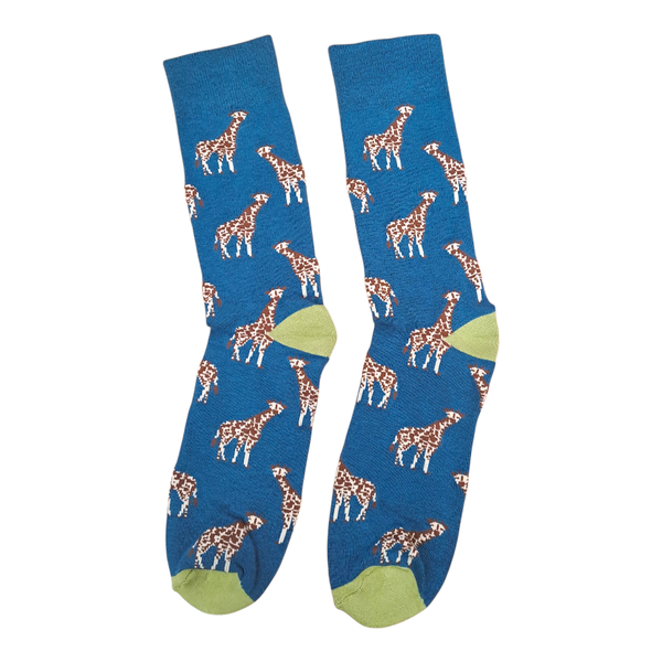 Gift Emporium Giraffe Socks - Size 7-11