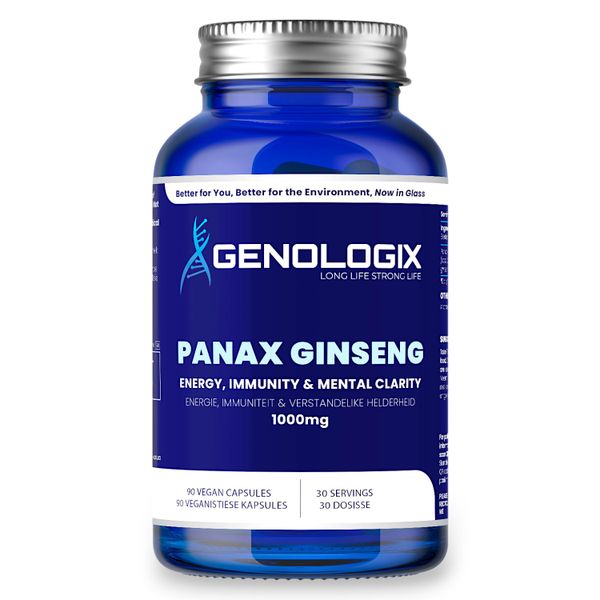 Genologix - Panax Ginseng 1000mg (30 Days Supply)