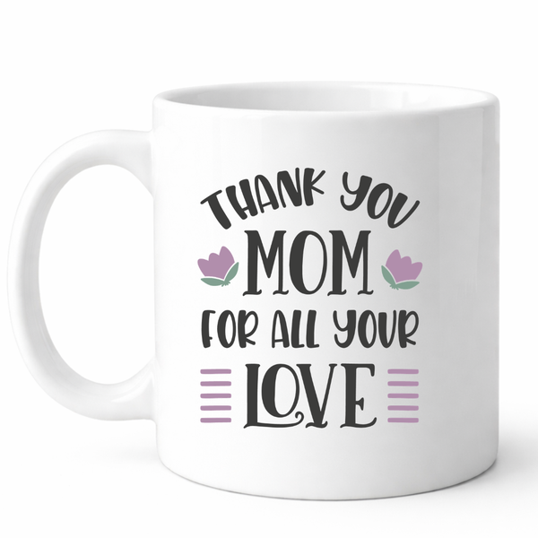 Thank you mom Mother's day gift mug