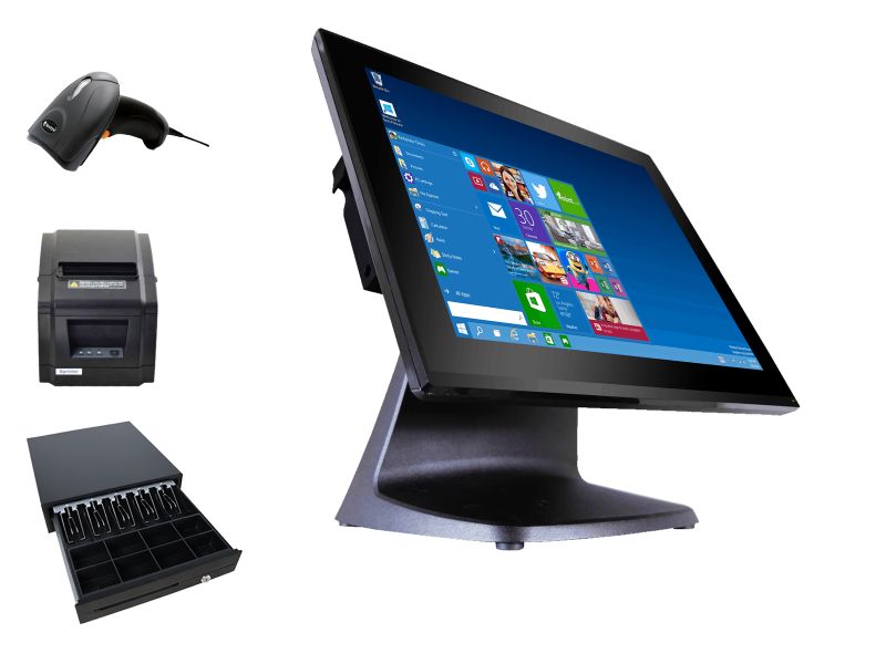 Poslab WavePOS 4-In-1 Point-Of-Sale Bundle