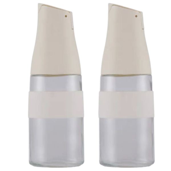 Kath On - 2 piece 500ml Automatic Gravity Opening and Closing Oil bottle