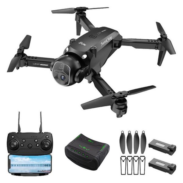 AeroChip Micro Foldable 3D Flips Drone Set With Camera and VR glasses