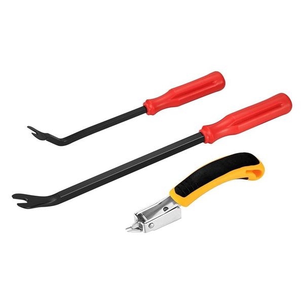 3 Pcs Upholstery and Construction Staple Remover Tools