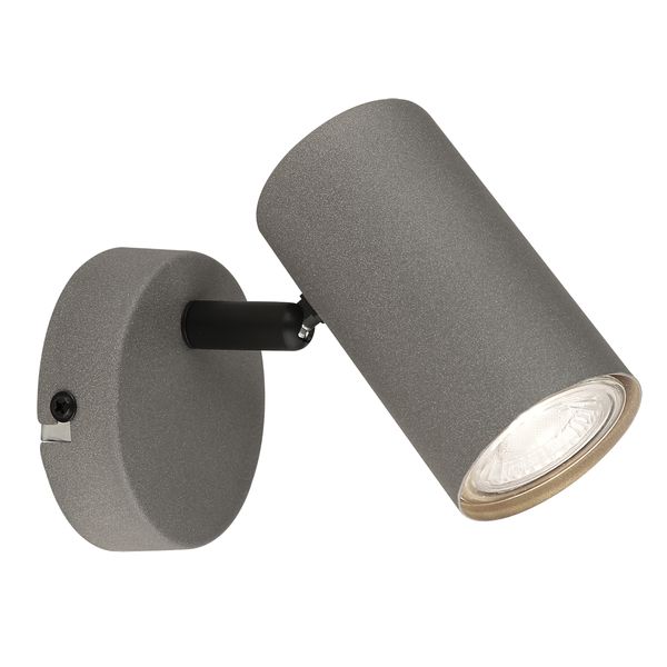 Bright Star Lighting S419/1 Sandy Grey 1-Light Adjustable Spotlight