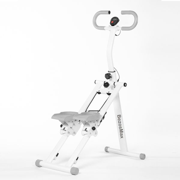 BezosMax Home Gym Stair Stepper - Full-Body Exercise, Adjustable Pedals