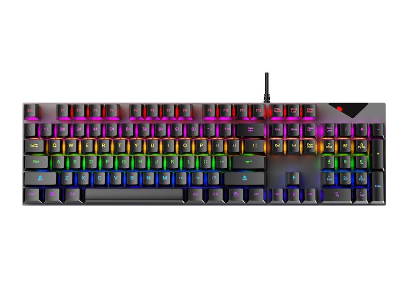 Olive Tree-104-Key Wired Mechanical Blue Switch Gaming Keyboard Backlights