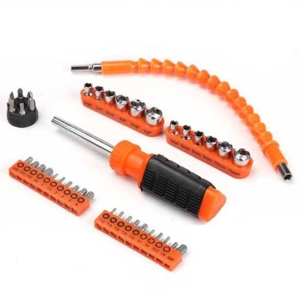 Multifunctional Screwdriver Bit Set 43 Piece Detachable
