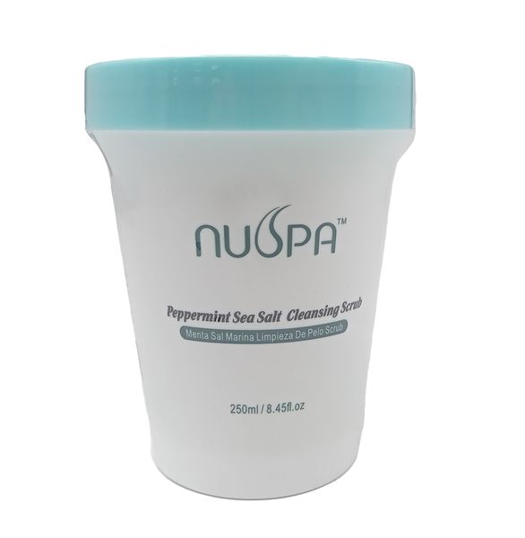 NUSPA Peppermint Sea Salt Cleansing Scrub 250ml