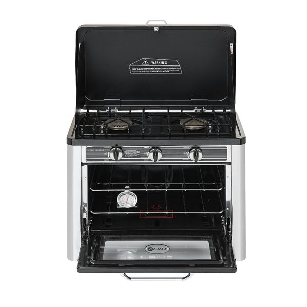 Zero Appliances Portable Outdoor 2 Burner Gas Stove And Oven