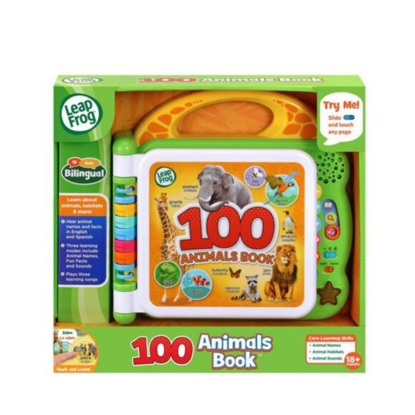 Leapfrog 100 Animals Book