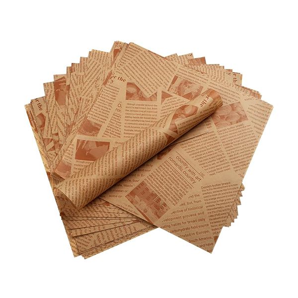 200Piece Sandwich Wrapping Paper Food Wraps Parchment Paper For Breads