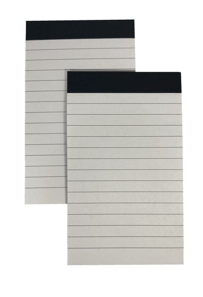 Fridge Magnet Grocery Shopping List Lined Notebook - Set of 2