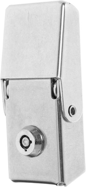 Stainless Steel Motorcycle Side Box Lock Set Compatible with Motorcycles,