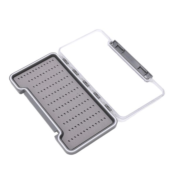 Transparent ABS Triangular Hole Fly Hook Box