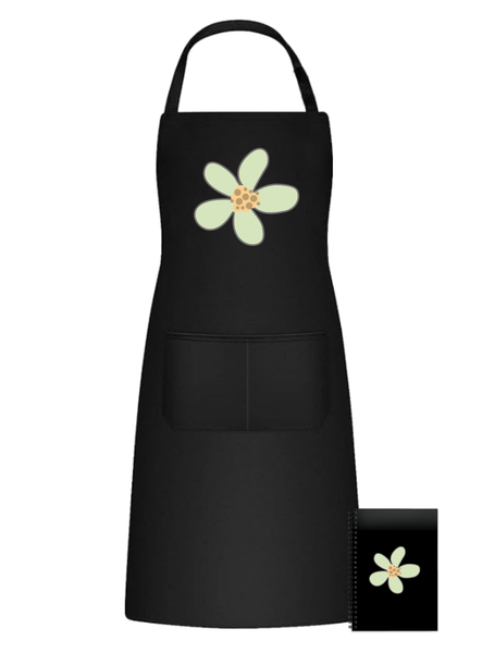 Green Flower Fun Kitchen Braai Apron Christmas Birthday Gift 505