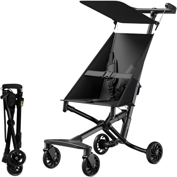 Child Stroller Ultra-Compact Foldable Stroller &amp; Travel System for Age 2-5