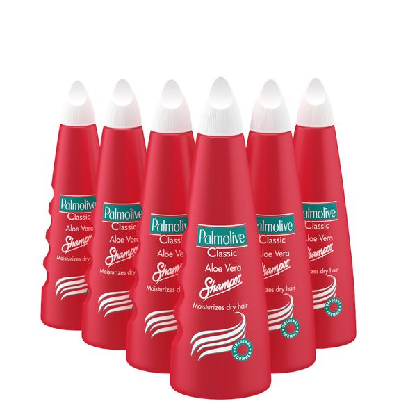 Palmolive Shampoo, Aloe Vera, Bulk Offer - 6 X 350ml